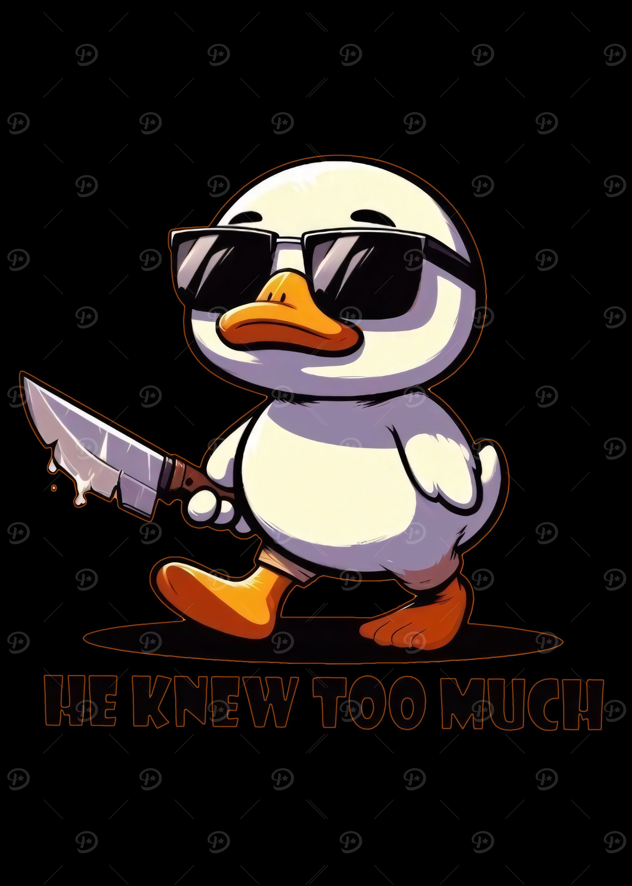 Duck with Knife: He Knew Too Much