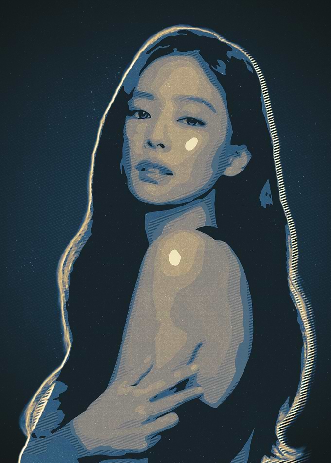 jennie kim Portrait