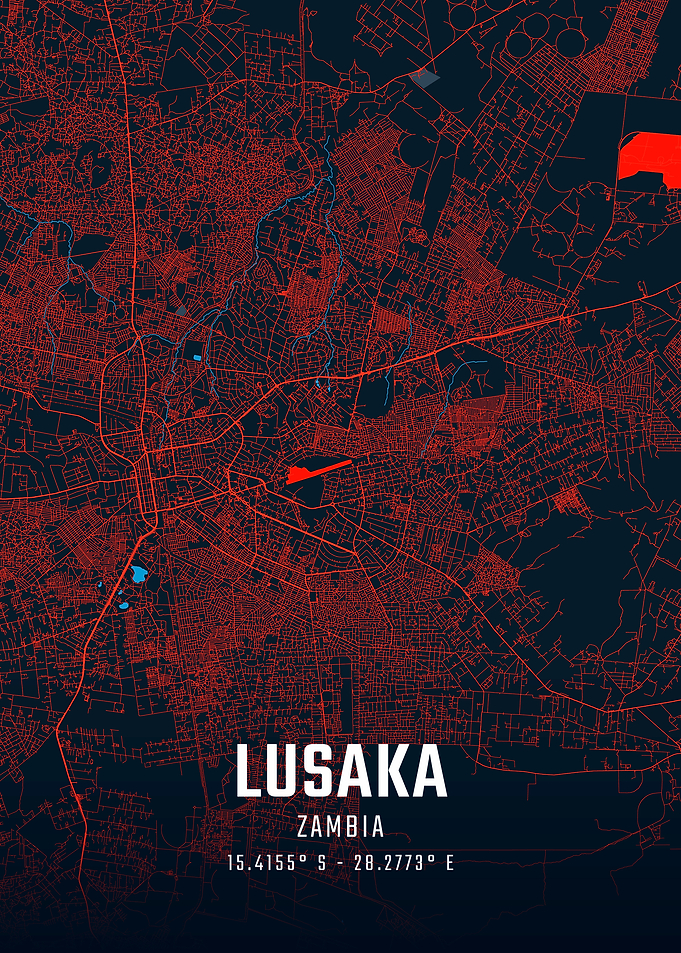 Lusaka City Map