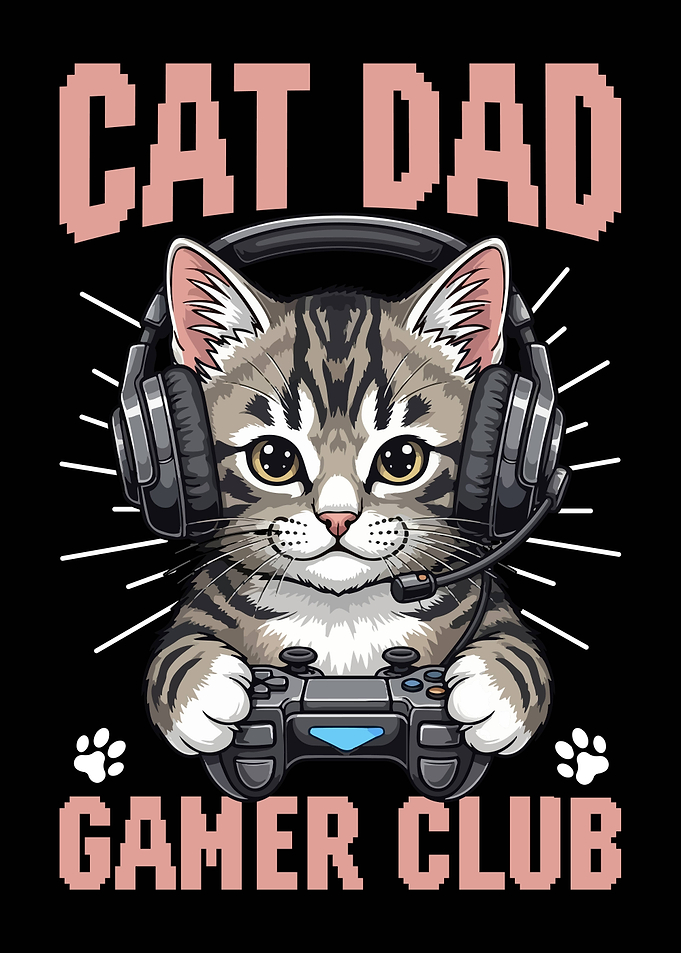 Cat Dad Gamer Club