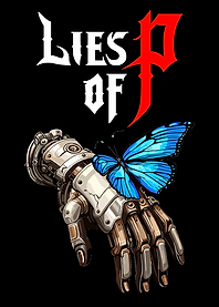Lies of P Steampunk Hand Butterfly