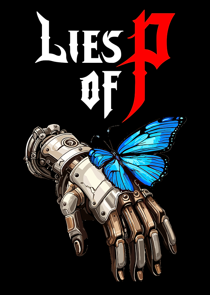 Lies of P Steampunk Hand Butterfly