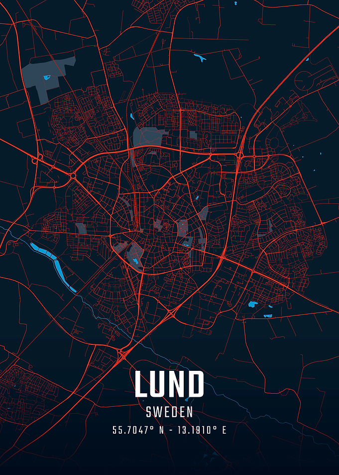 Lund City Map