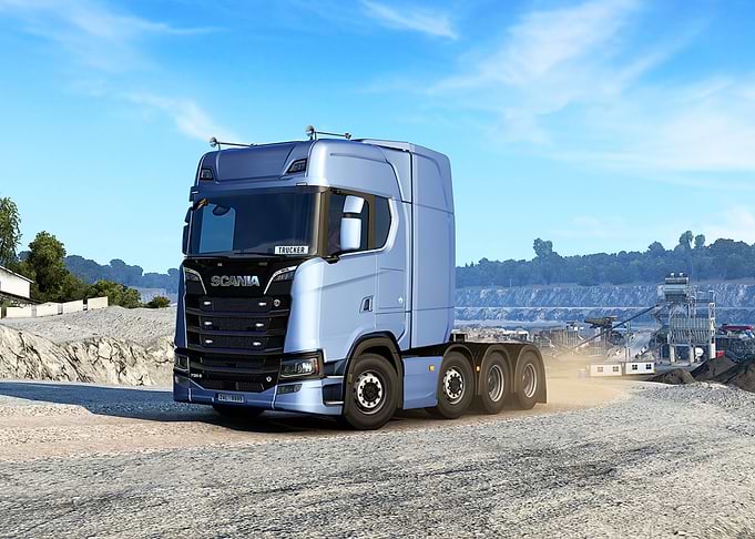 Scania Truck at Quarry