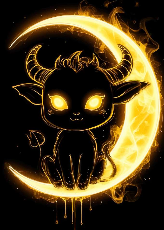 Demon Crescent Moon