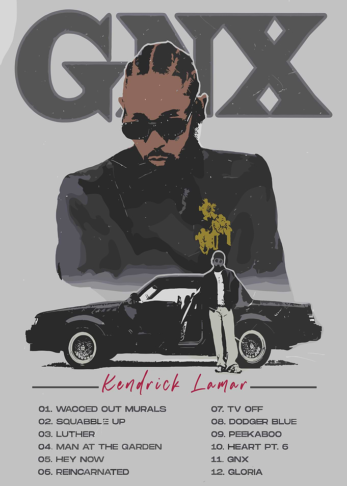 Kendrick Lamar GNX Album Art