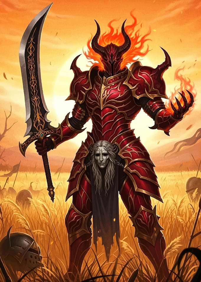 Fiery Knight Battlefield
