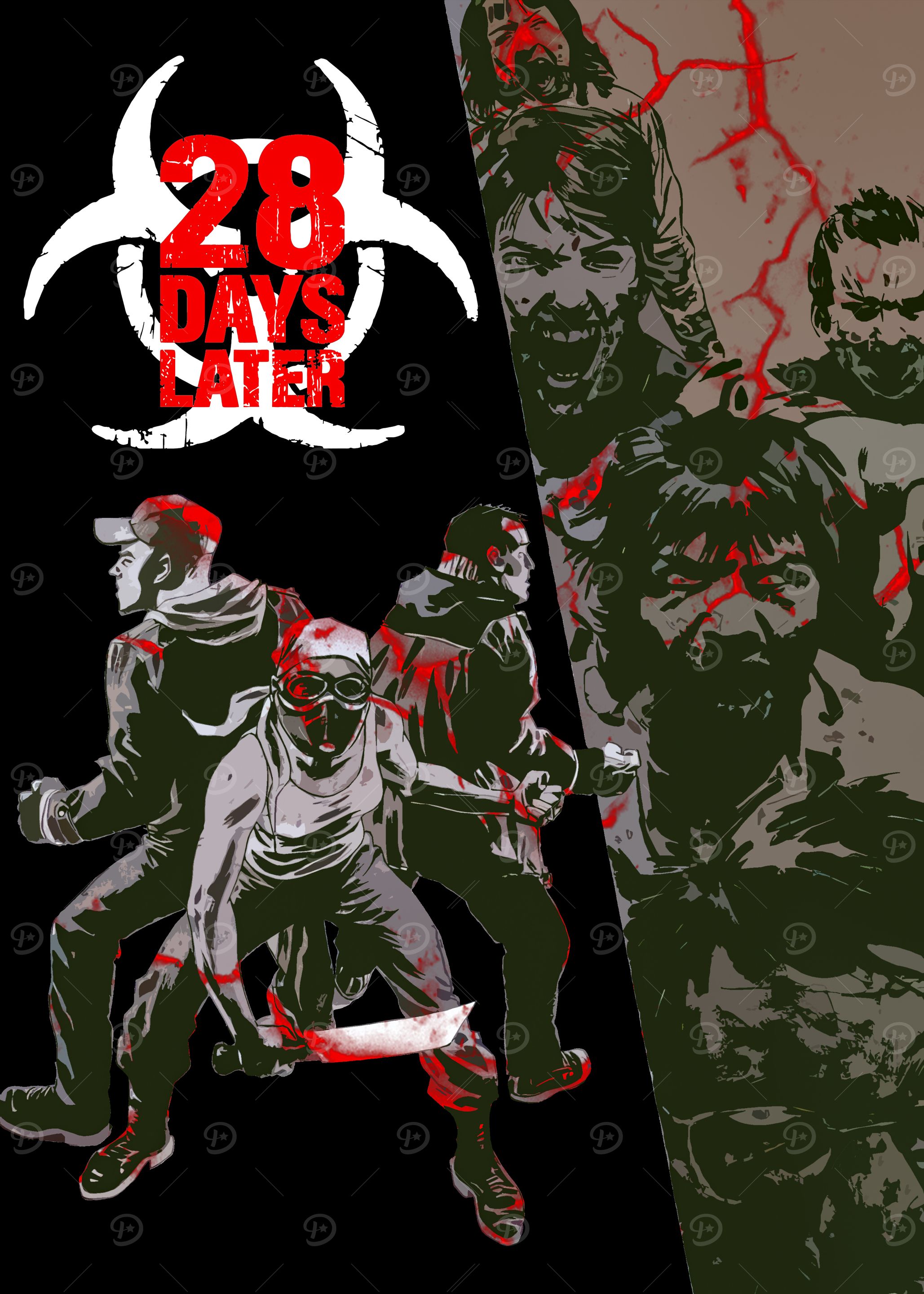 28 Days Later Movie Poster