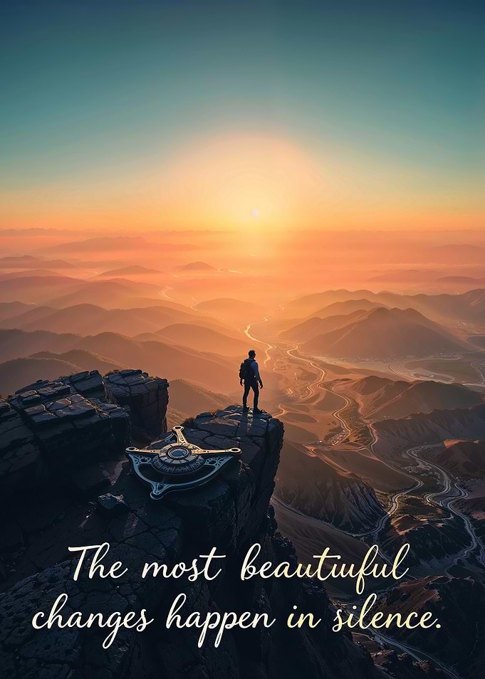 Silent Change - Sunrise Over Mountains