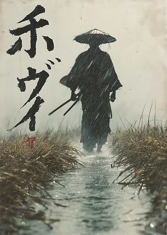 Samurai in Rain