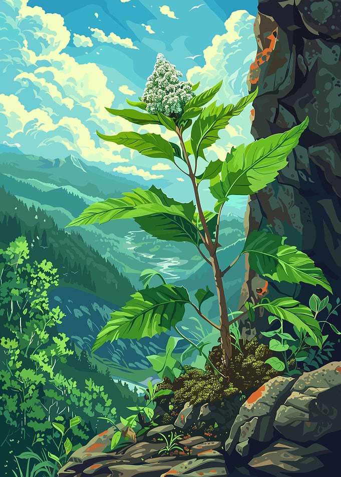 Mountain Plant Landscape