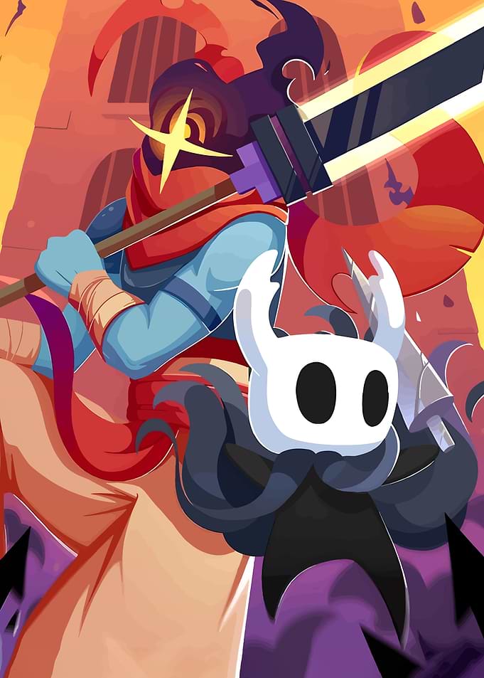 Dead Cells and Hollow Knight Crossover