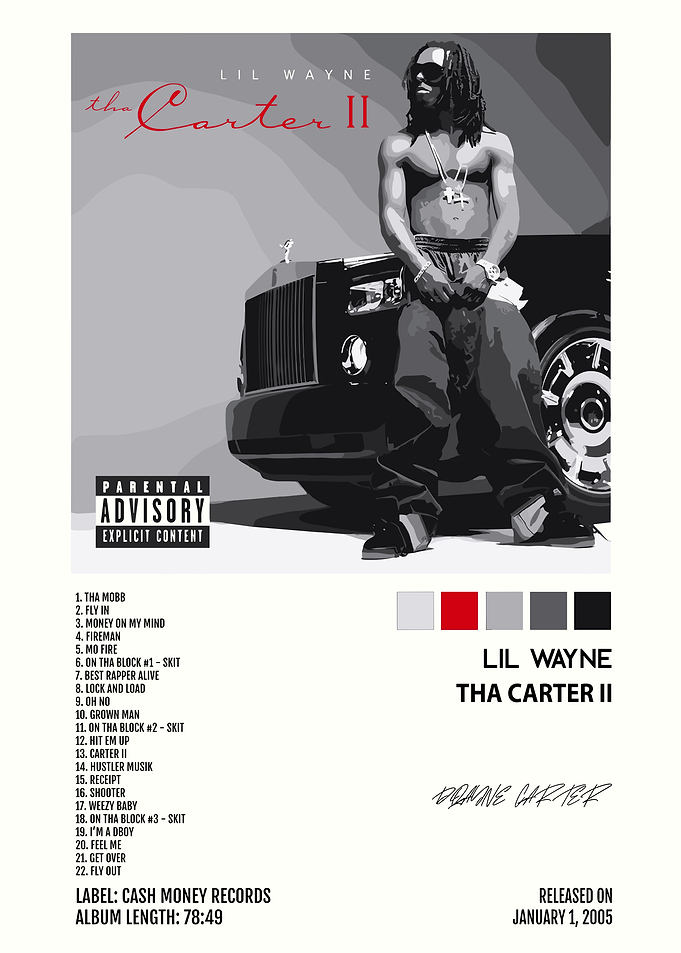 Lil Wayne - Tha Carter II Album
