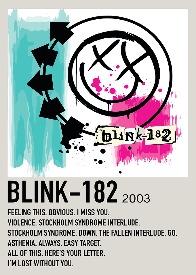 Blink-182 Album Poster