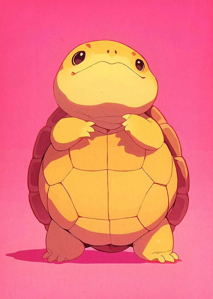 Cute Turtle Animal