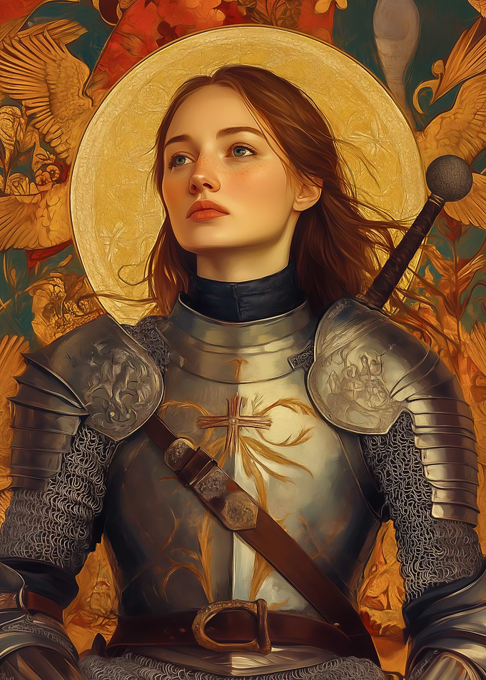 Joan of Arc - Maid of Orleans Portrait