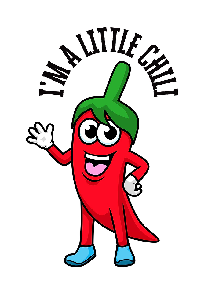 Cartoon Chili Pepper Character Illustration