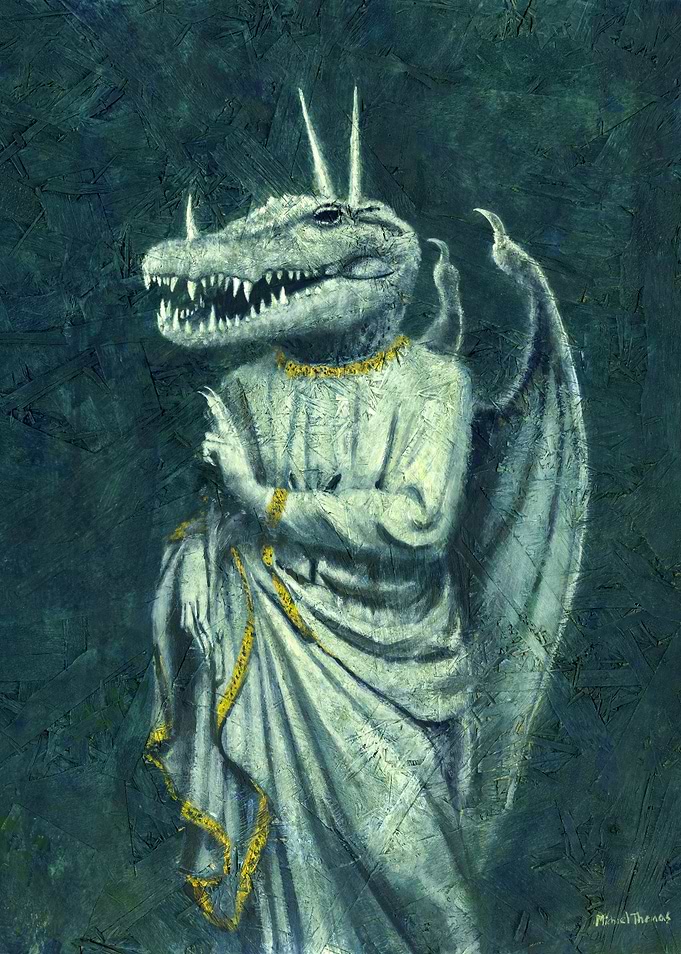 Dragon On Green