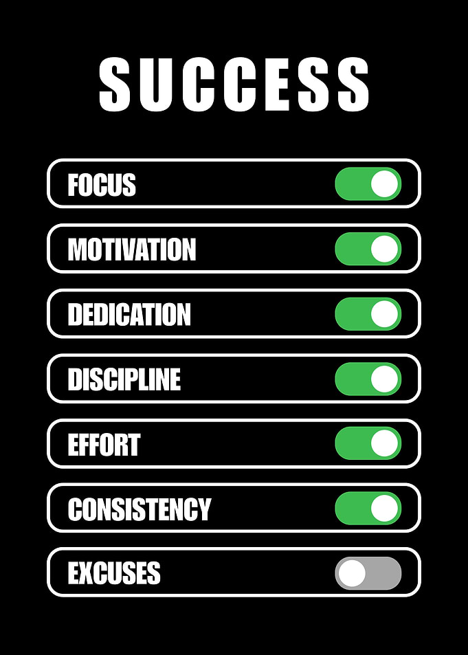 Success Factors Toggle Switches Illustration