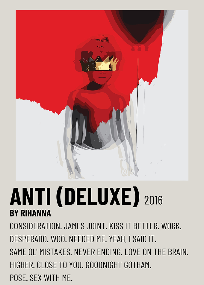 Rihanna Anti Album Cover