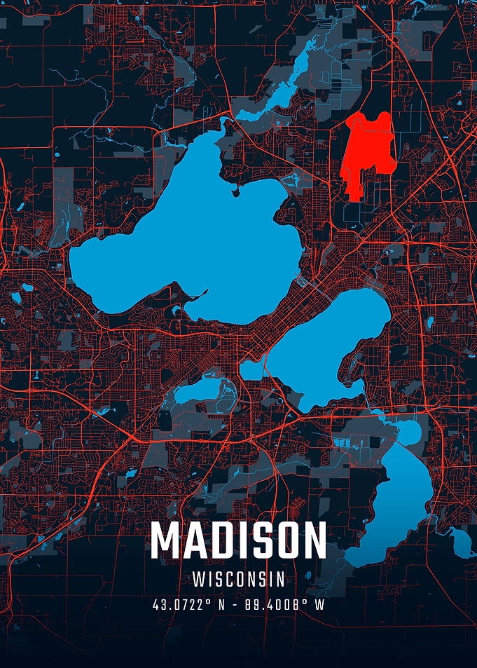 Madison City Map
