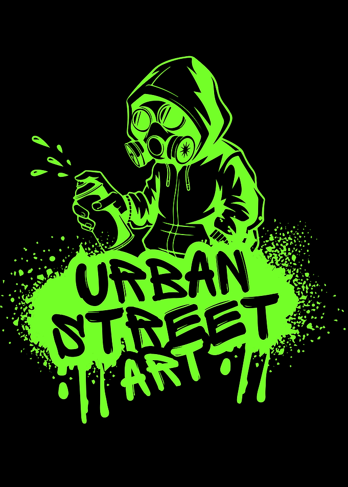 Urban Street Art Graffiti Neon Green