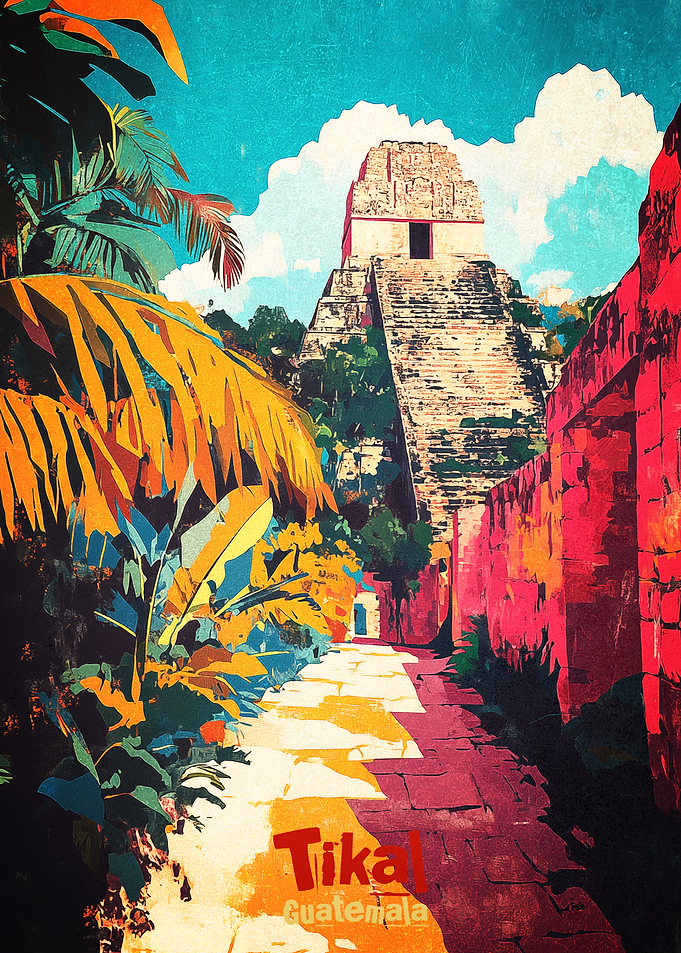 Tikal Guatemala Temple