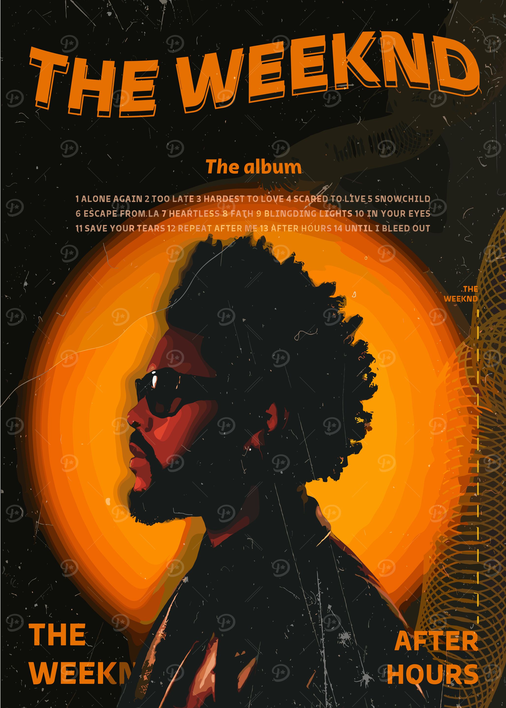 The Weeknd - After Hours Album Art