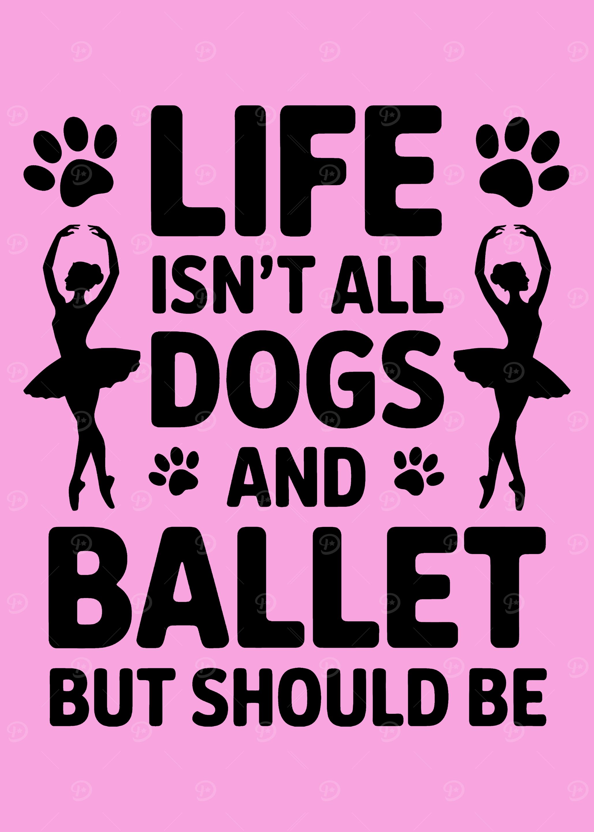 Life, Dogs, and Ballet Graphic