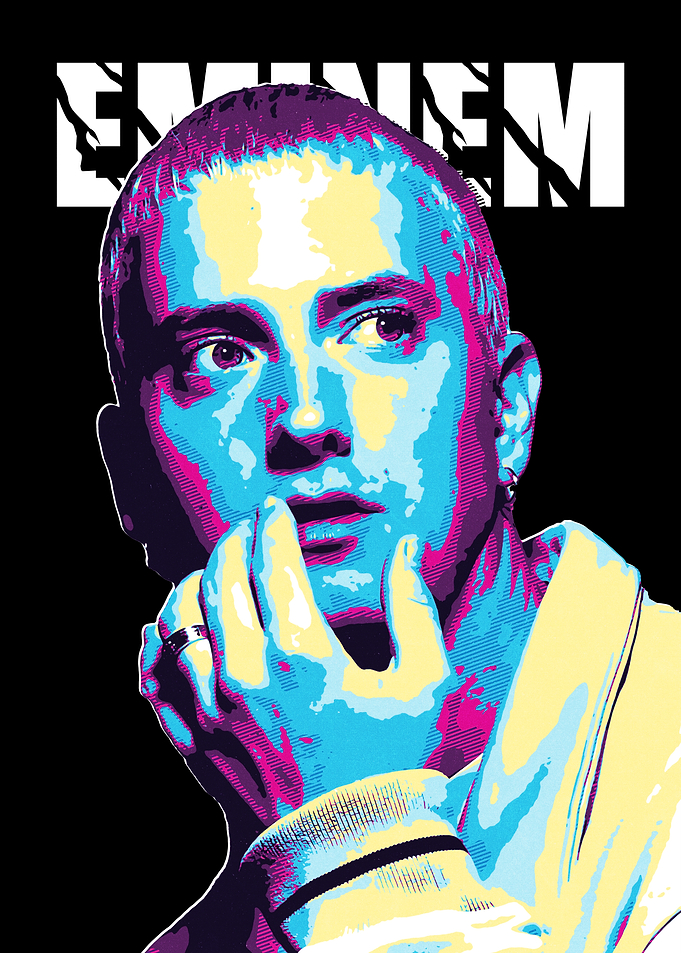 Eminem Pop Art Portrait
