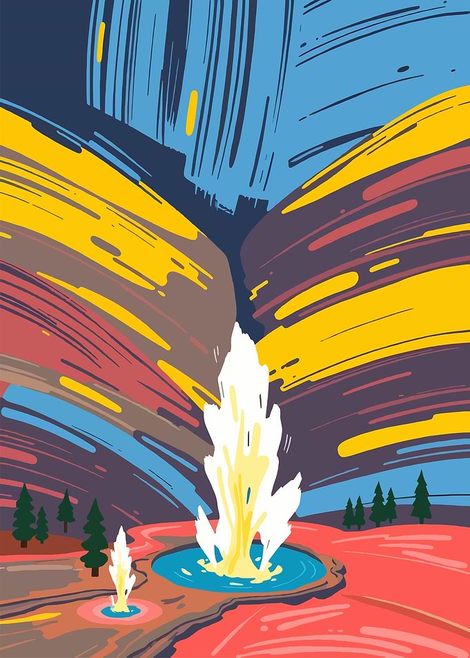 Yellowstone Geyser Pop