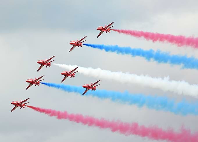 Red Arrows Aerobatic Display Team