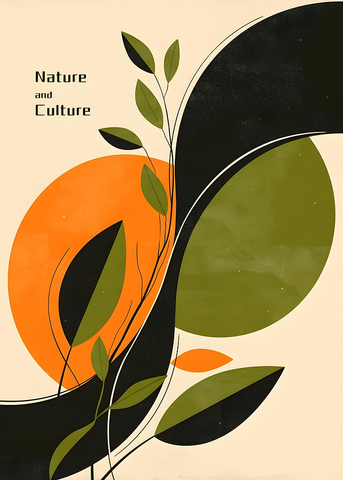 Nature and Culture Abstract Art