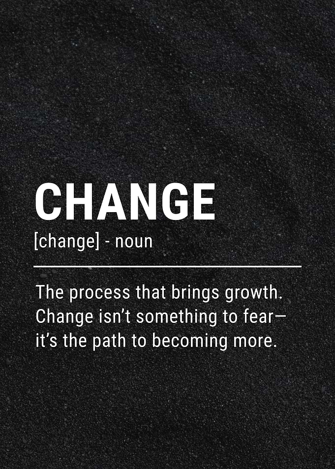 Inspirational Change Definition