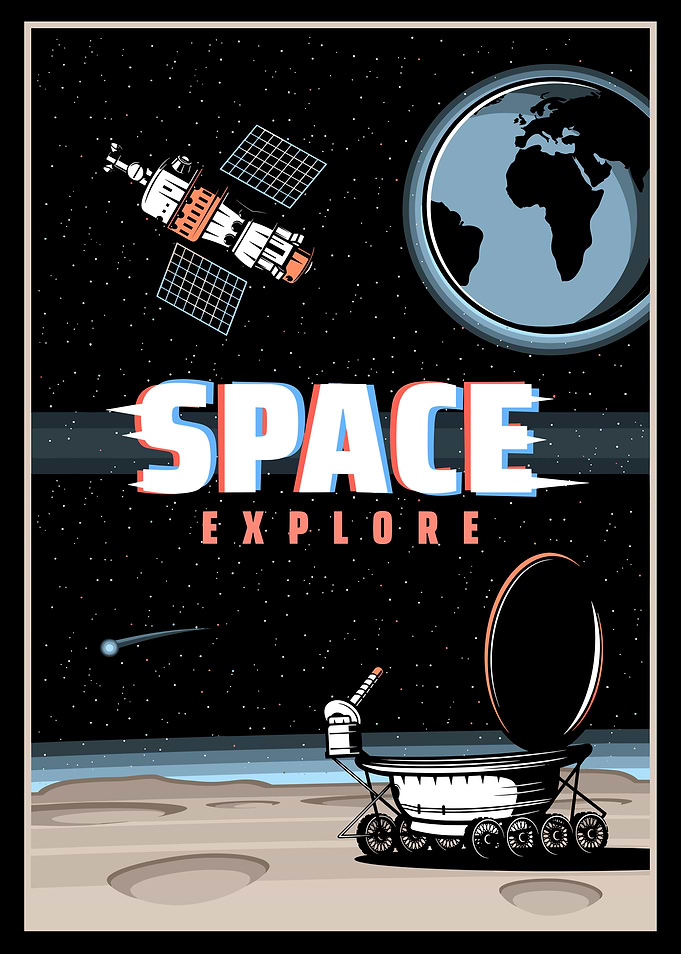 Space Exploration Poster