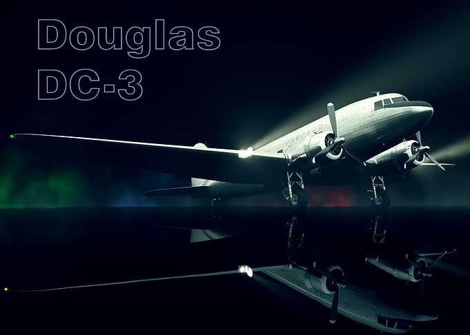 Douglas DC-3 Airplane