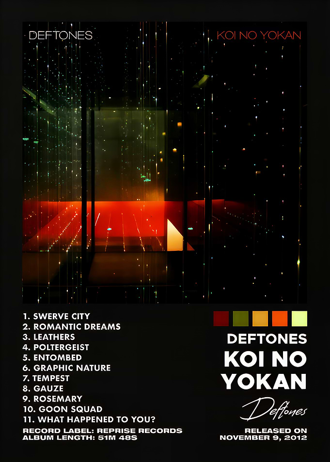 Deftones - Koi No Yokan Album Cover