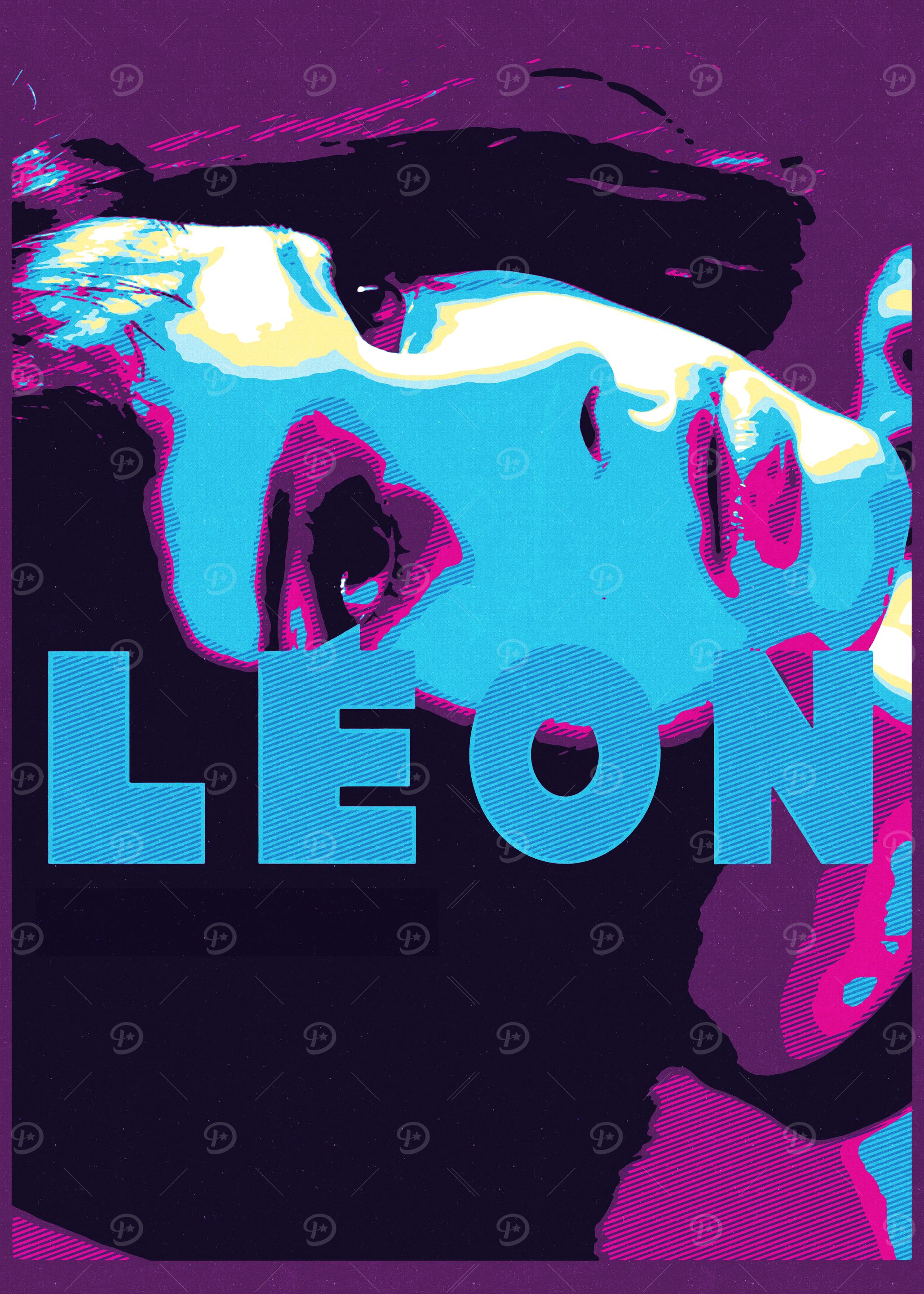 Leon Movie Poster Art