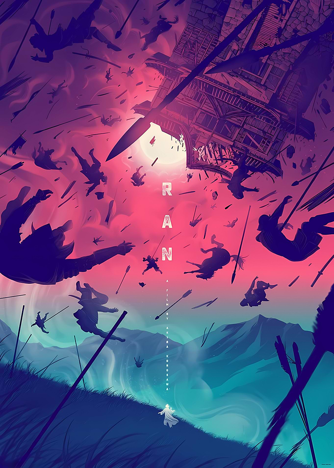 Ran Movie Poster Art