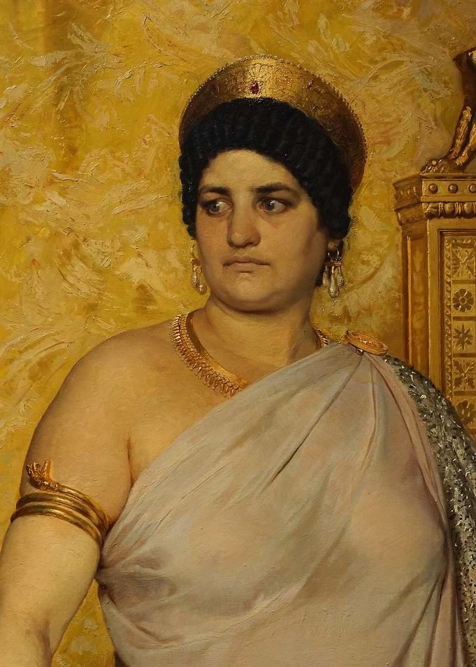 Portrait of a Woman with Gold Jewelry