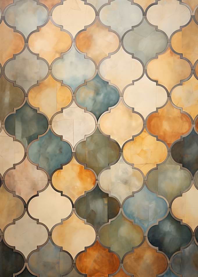 Moroccan Quatrefoil Pattern