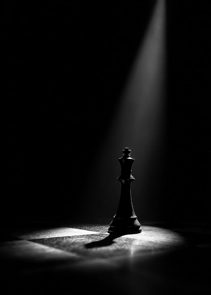 Chess King in Spotlight