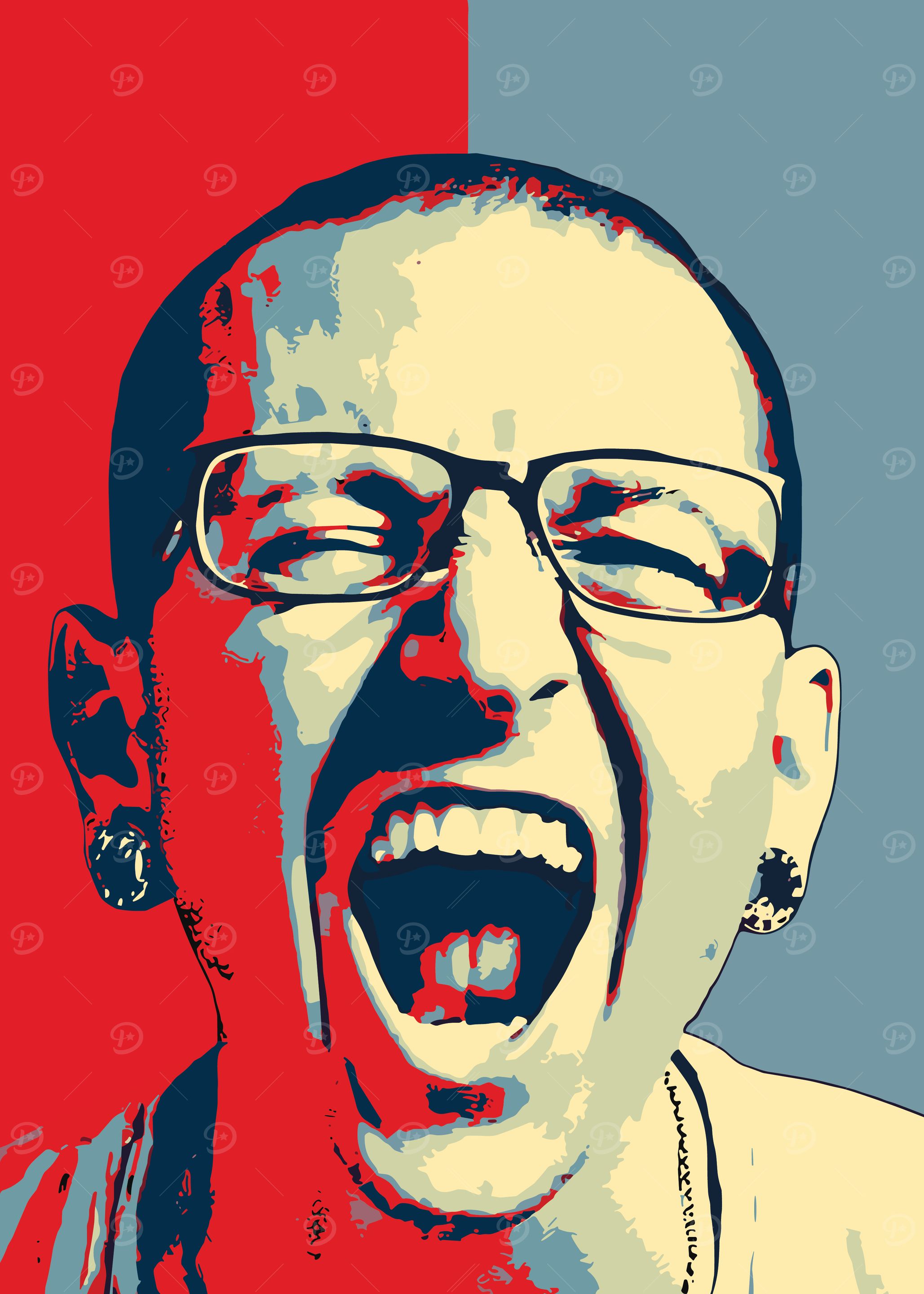 Chester Bennington Art