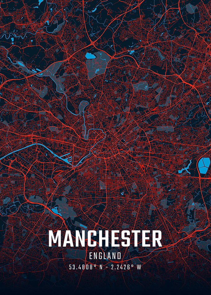 Manchester City Map