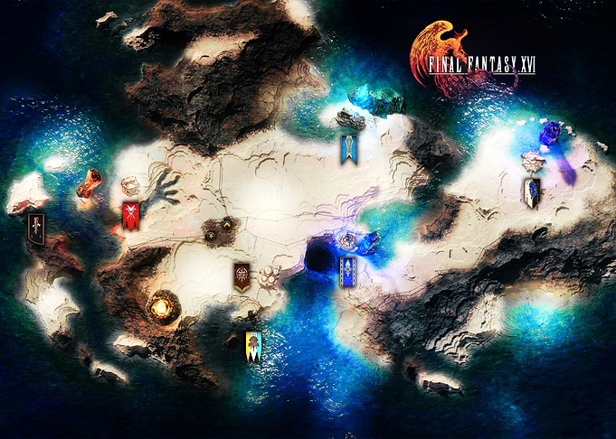Final Fantasy XVI World Map
