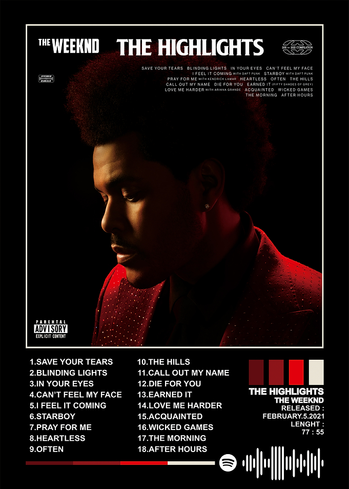 The Weeknd - The Highlights Album