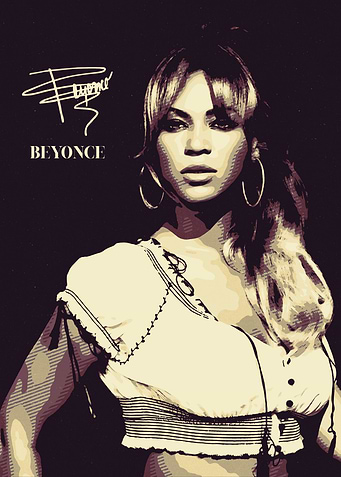 Beyonce Posters Online - Shop Unique Metal Prints, Pictures, Paintings ...