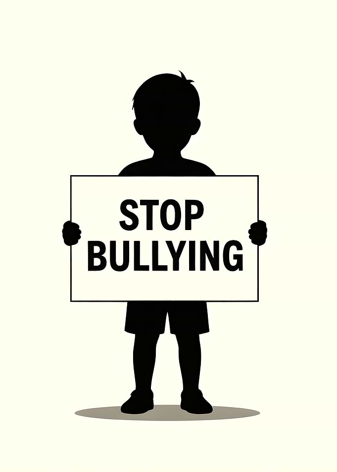 Stop Bullying Silhouette