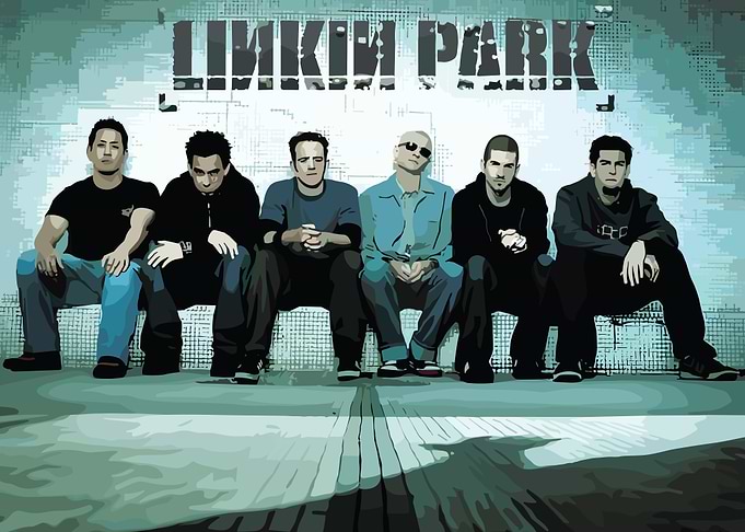 Linkin Park Band Portrait
