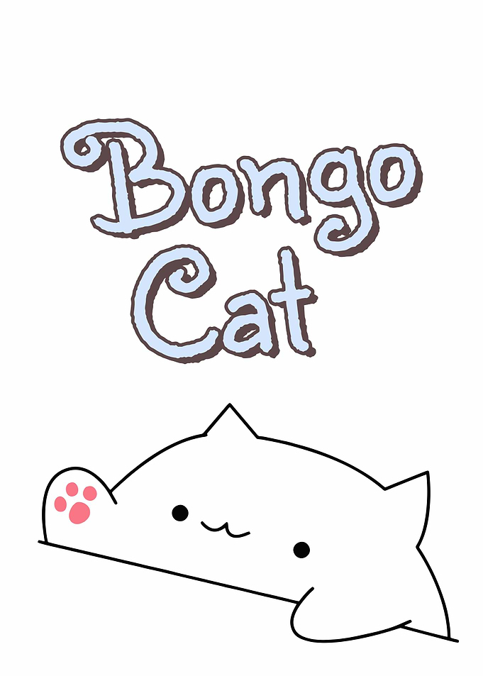 Bongo Cat Illustration